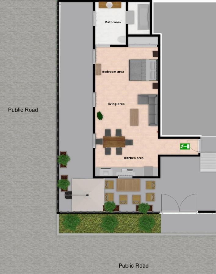 Appartement Titus Cfu à Ypsos Extérieur photo